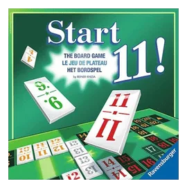Start 11! The Board Game box art