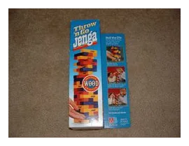 Throw 'n Go Jenga box art
