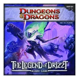 Dungeons & Dragons: The Legend Of Drizzt Board Game box art