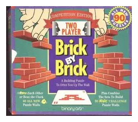 Two Player Brick By Brick box art
