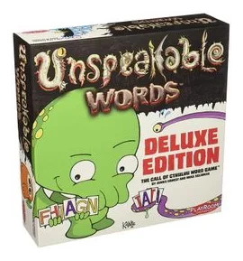 Unspeakable Words: Deluxe Edition box art
