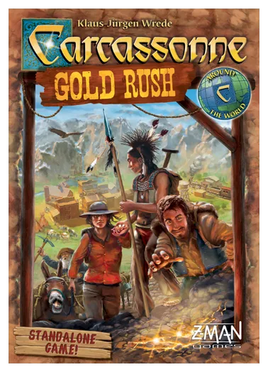 Carcassonne: Gold Rush box art