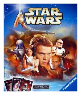 Star Wars: Attack Of The Clones Card Game box art