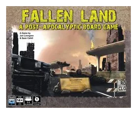 Fallen Land: A Post Apocalyptic Board Game box art