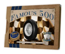 Famous 500: The World's Smallest Car Racing Game box art
