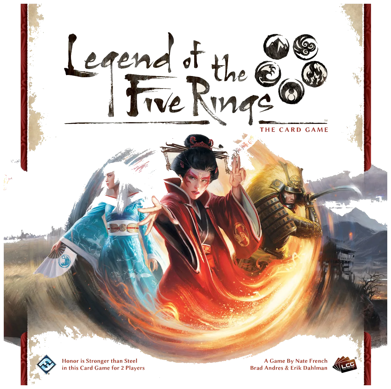 Legend Of The Five Rings: The Card Game box art