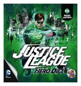 Justice League: Hero Dice – Green Lantern box art