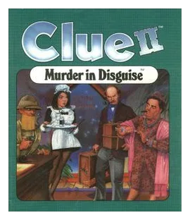 Clue Ii: Murder In Disguise Vcr Mystery Game box art