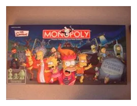 Monopoly: Simpsons Treehouse Of Horror box art