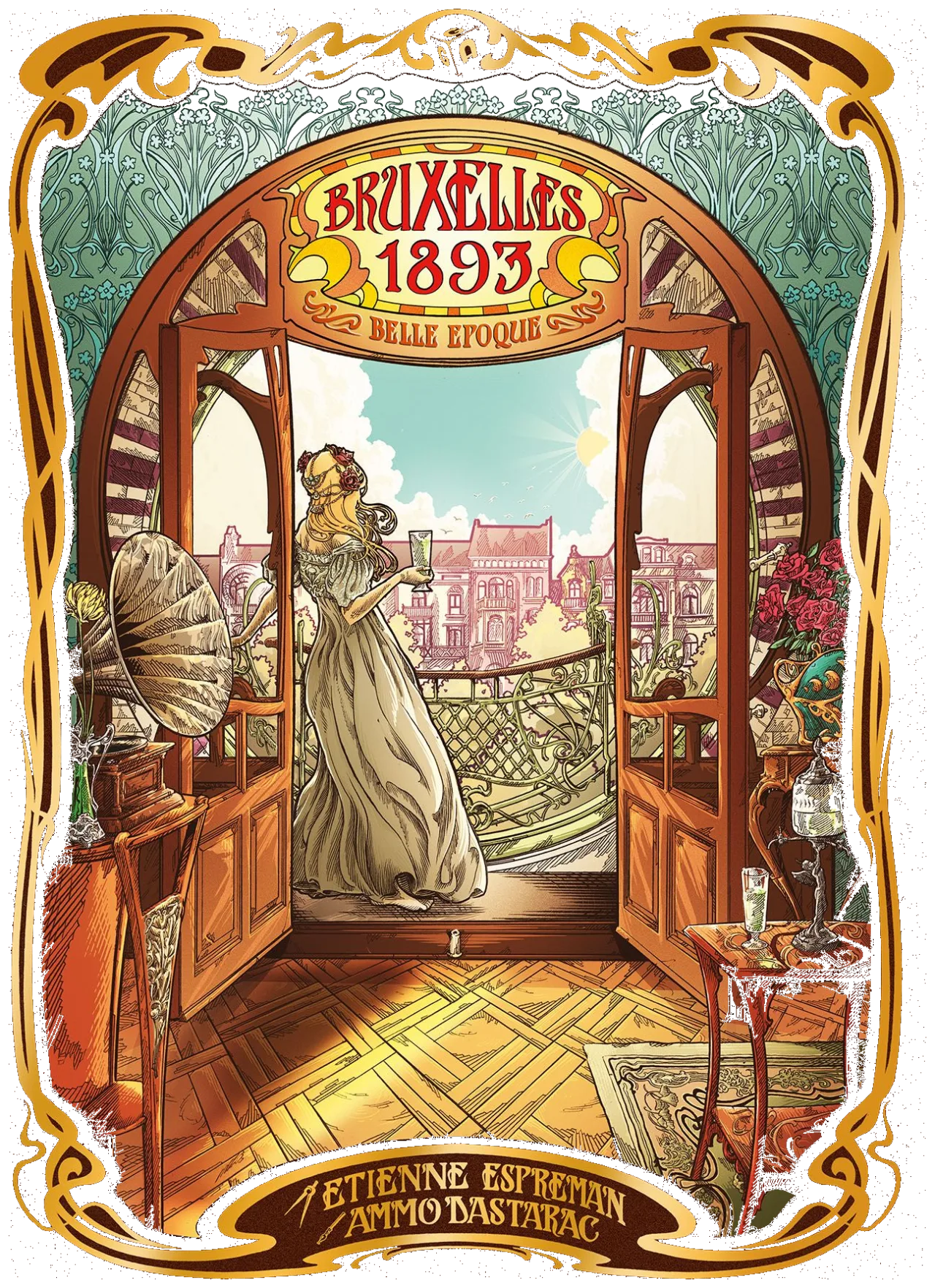 Bruxelles 1893: Belle Époque box art