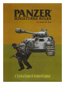 Panzer Miniatures Rules: A Tactical Game Of Armored Combat box art