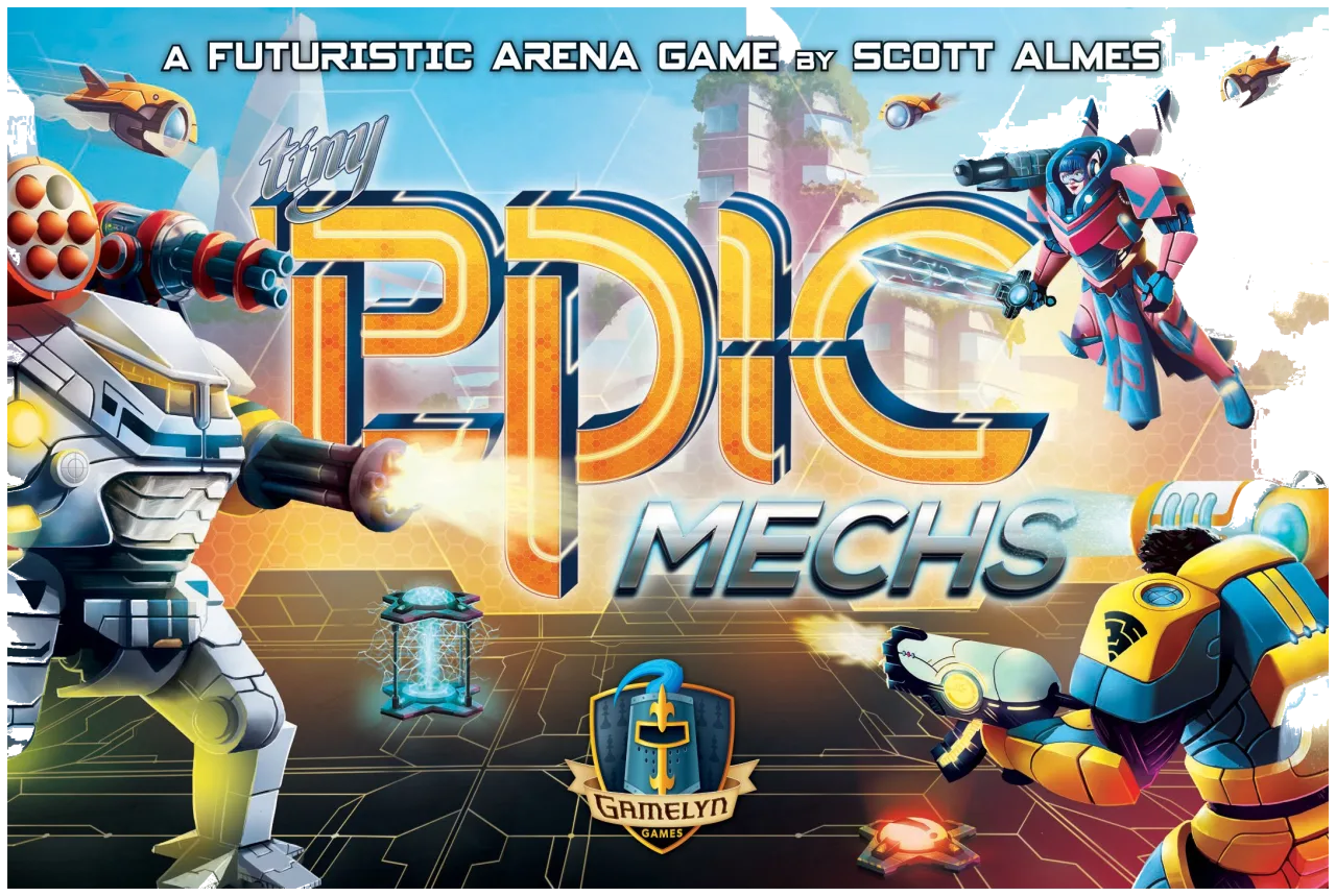 Tiny Epic Mechs box art