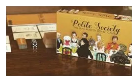 Polite Society: The Jane Austen Board Game box art