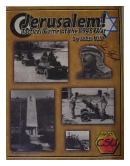 Jerusalem! Tactical Game Of The 1948 War box art