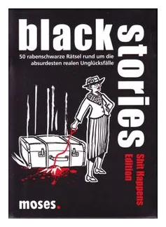 Black Stories: Shit Happens Edition box art