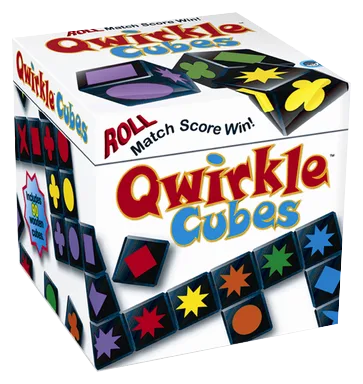 Qwirkle Cubes box art