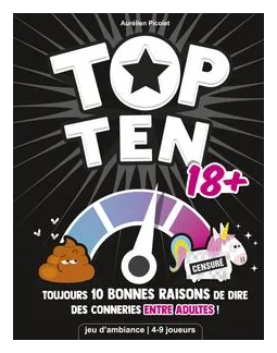 Top Ten 18+ box art