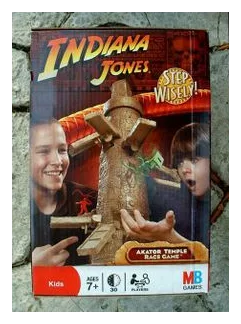 Indiana Jones Akator Temple Race Game box art