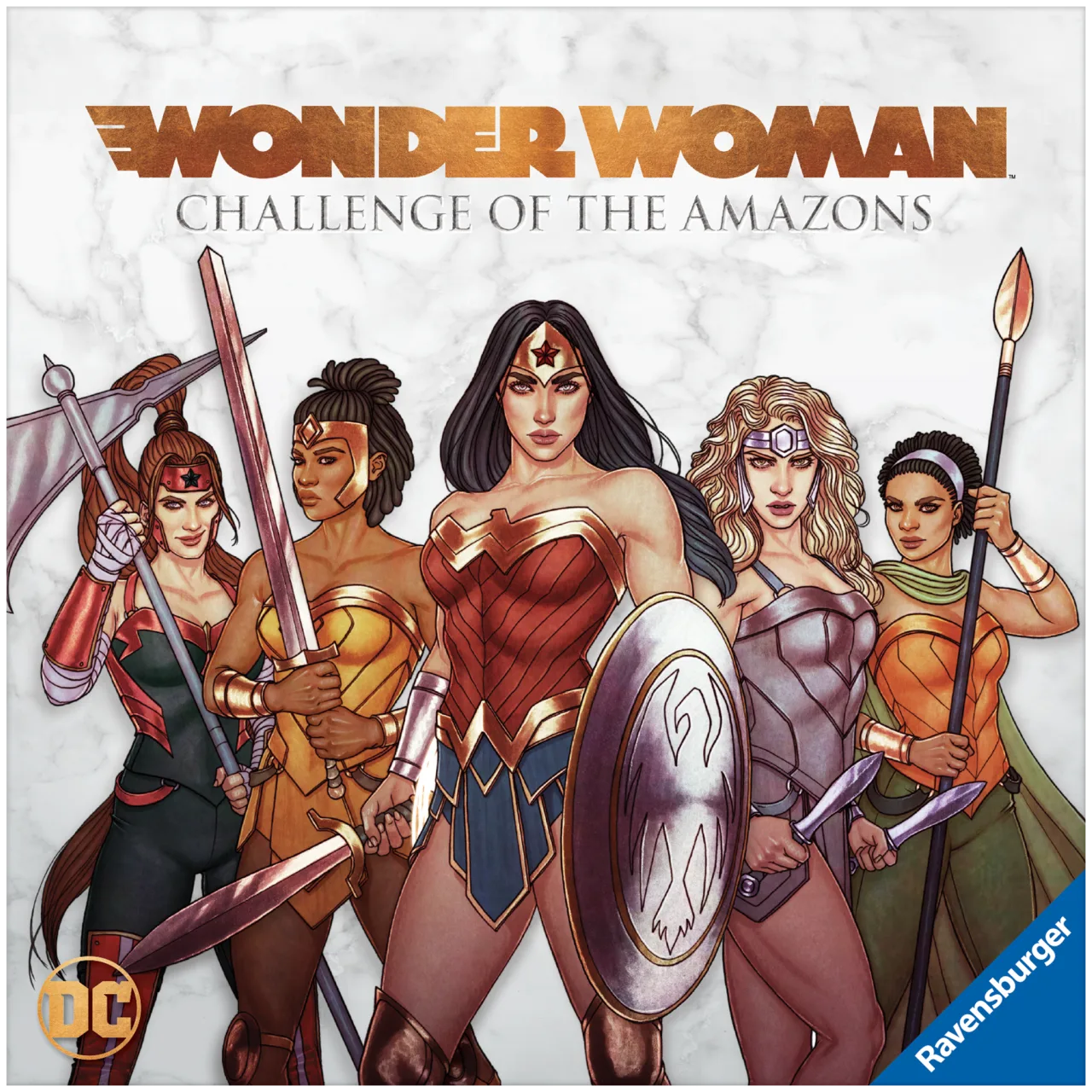 Wonder Woman: Challenge Of The Amazons box art