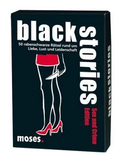 Black Stories: Sex And Crime Edition box art
