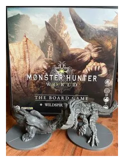 Monster Hunter World: The Board Game – Wildspire Waste box art