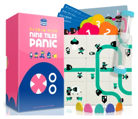Nine Tiles Panic box art