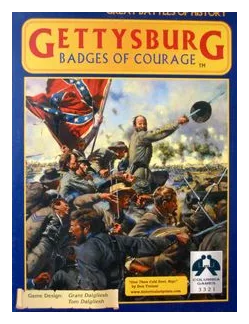 Gettysburg: Badges Of Courage box art