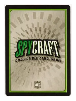 Spycraft: Collectible Card Game box art
