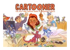 Cartooner: The Fast & Furious Game Of Drawing Comics box art