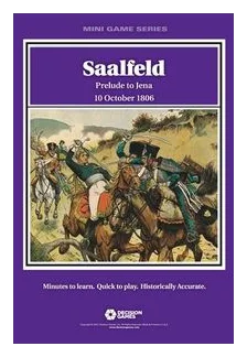 Saalfeld: Prelude To Jena – 10 October 1806 box art