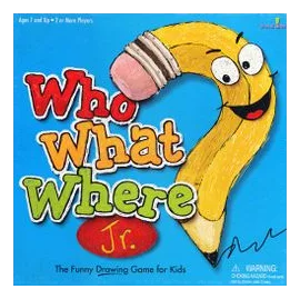 Who? What? Where? Jr. box art