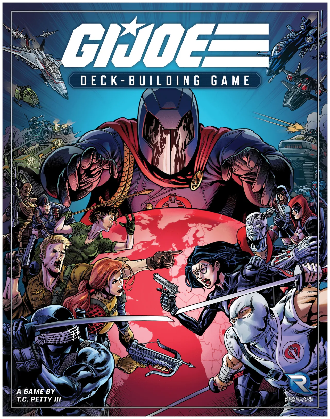 G.i. Joe Deck-building Game box art