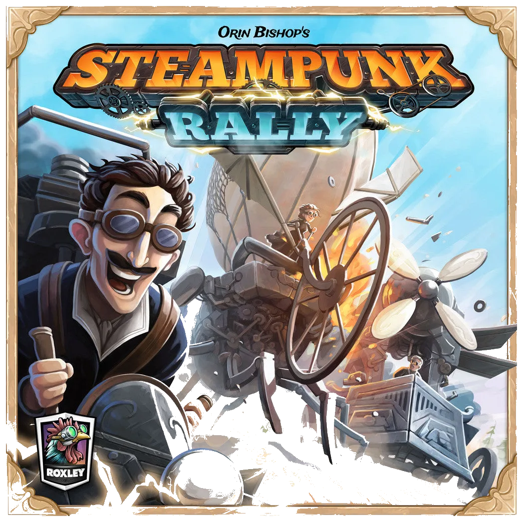 Steampunk Rally box art