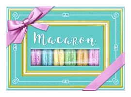 Macaron box art