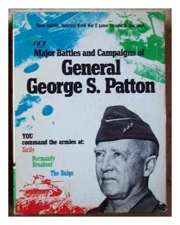 Major Battles And Campaigns Of General George S. Patton box art