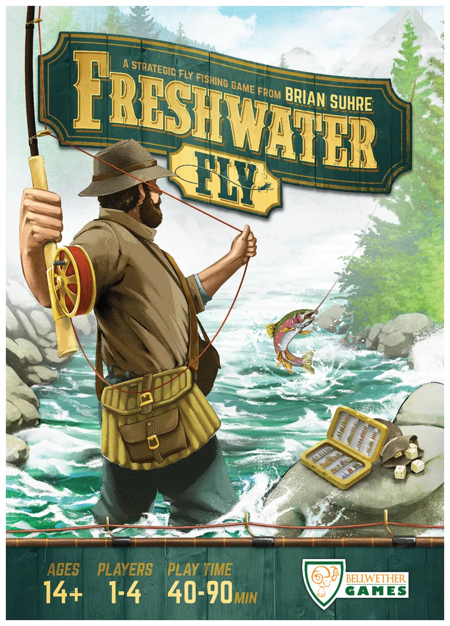 Freshwater Fly box art