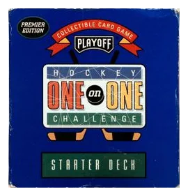 Playoff One-on-one Hockey Challenge box art