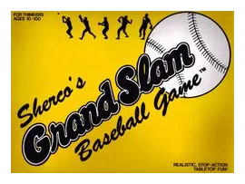 Sherco's Grand Slam Baseball Game box art