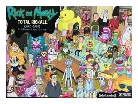 Rick And Morty: Total Rickall Card Game box art