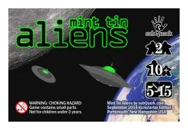 Mint Tin Aliens box art