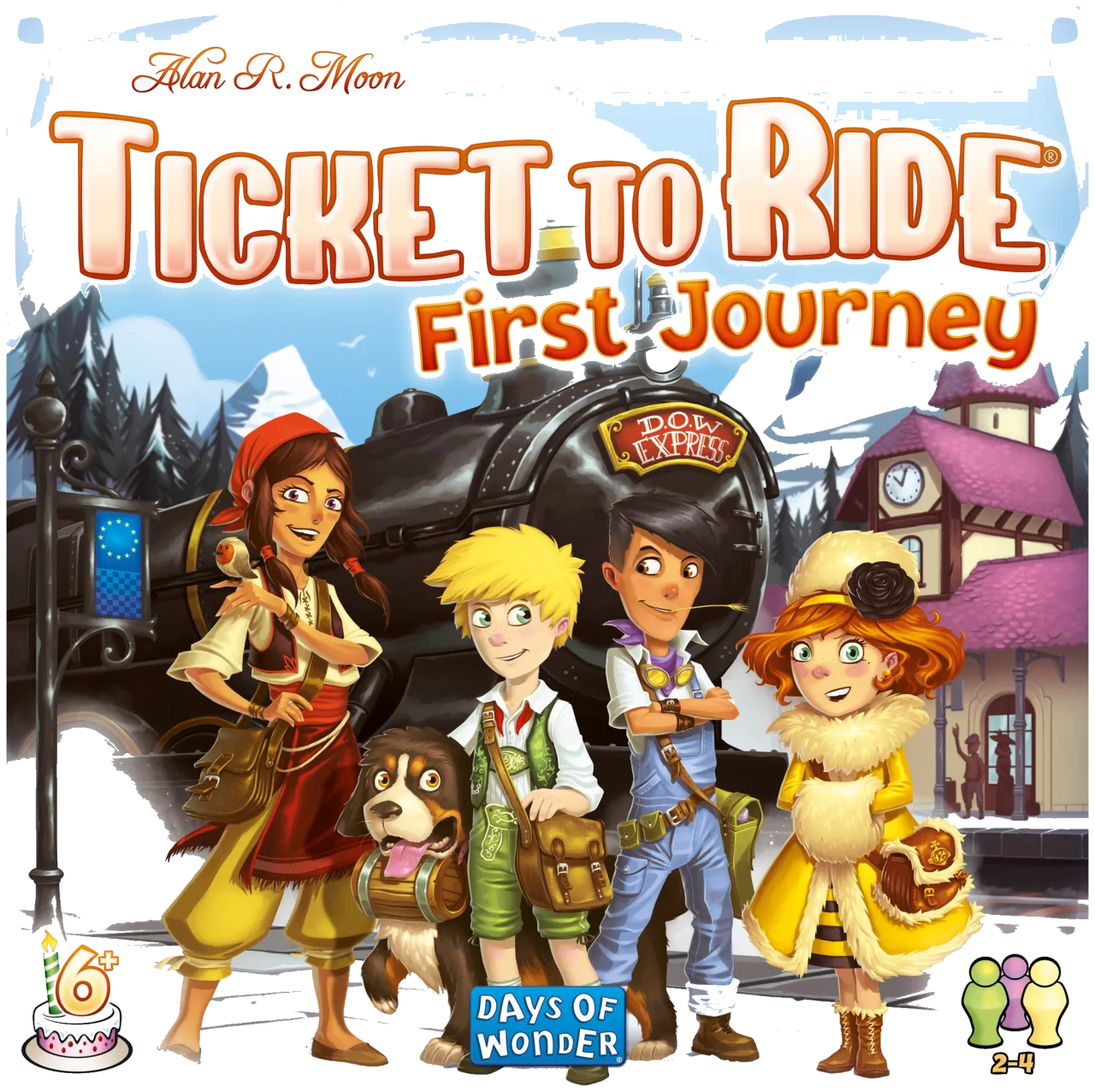 Ticket To Ride: First Journey (europe) box art