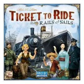 Ticket To Ride: Rails & Sails box art