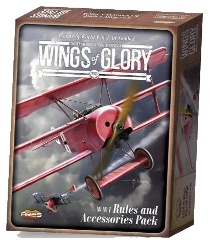 Wings Of Glory: Ww1 Rules And Accessories Pack box art