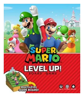 Super Mario: Level Up! Board Game box art