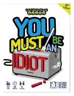 You Must Be An Idiot! box art