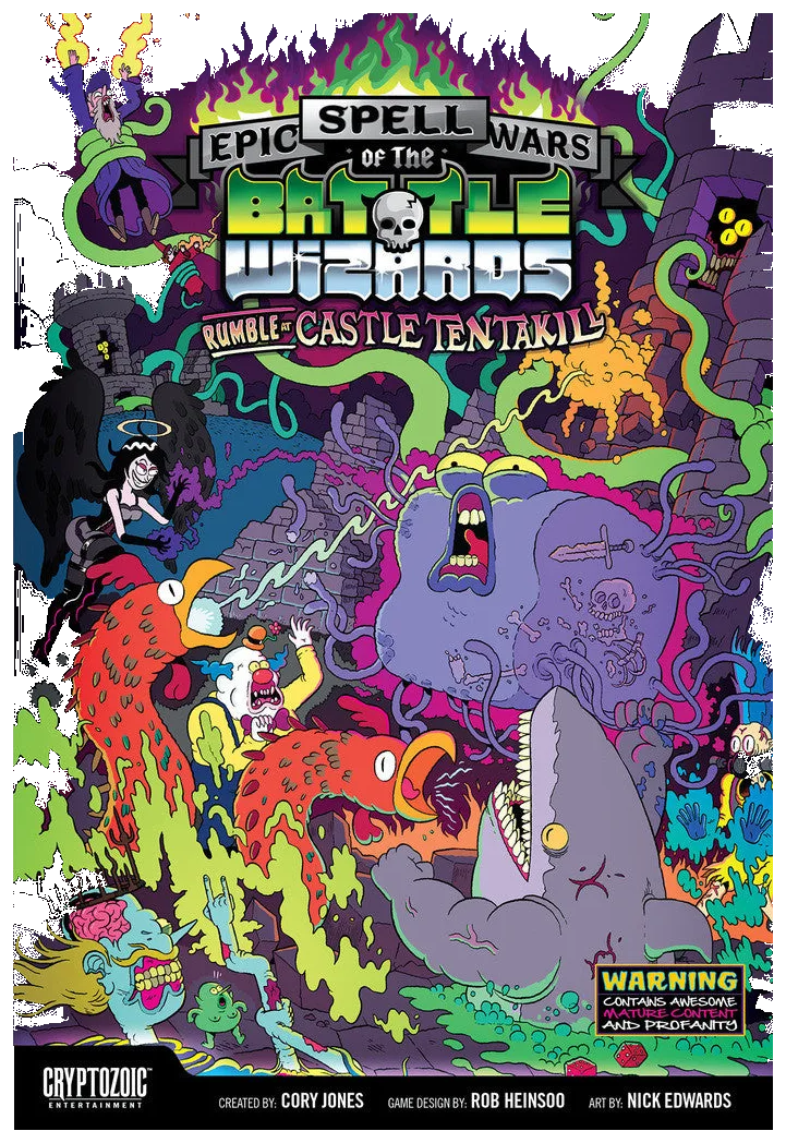 Epic Spell Wars Of The Battle Wizards: Rumble At Castle Tentakill box art