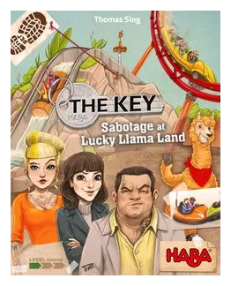 The Key: Sabotage At Lucky Llama Land box art