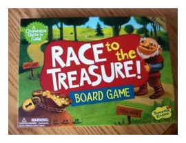 Race To The Treasure! box art