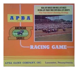 Apba American Saddle Racing box art