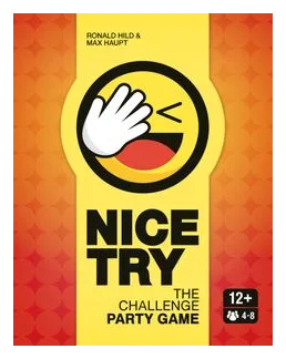 Nice Try: The Challenge Party Game box art